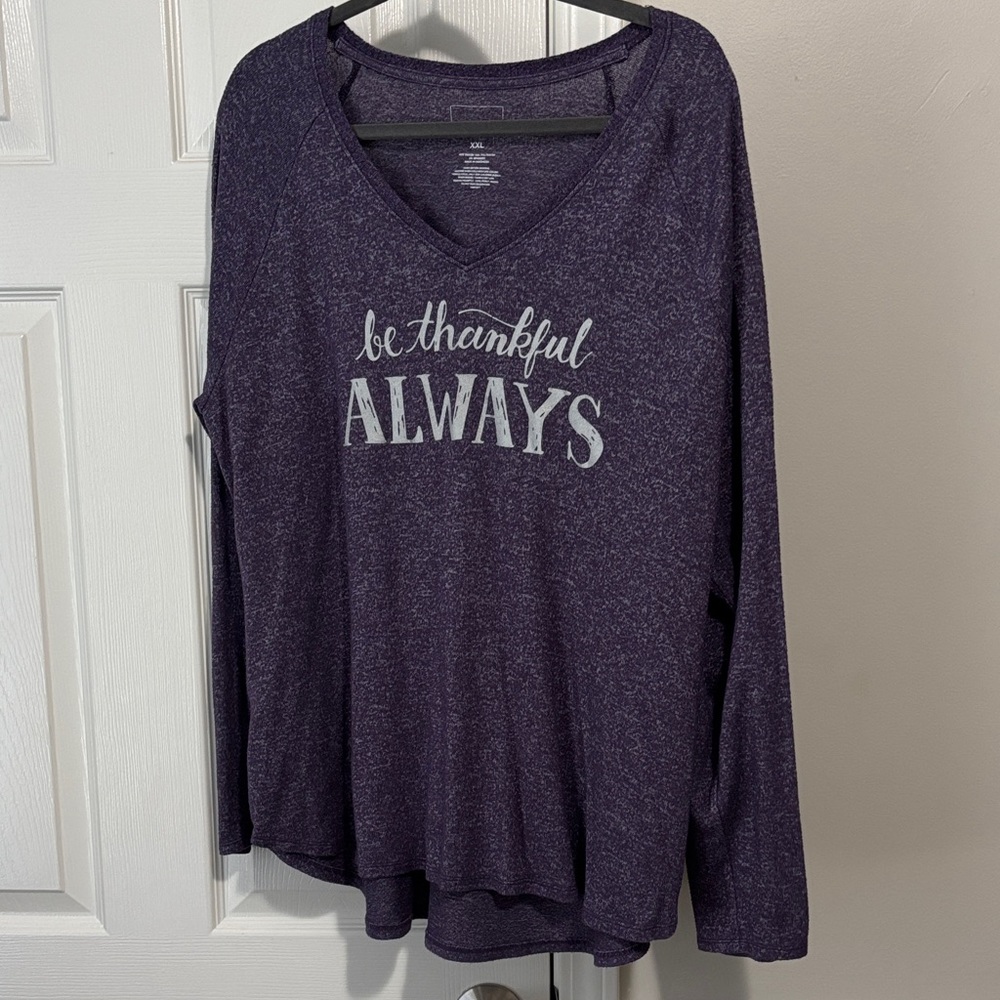 Sonoma Purple Long Sleeve Tee